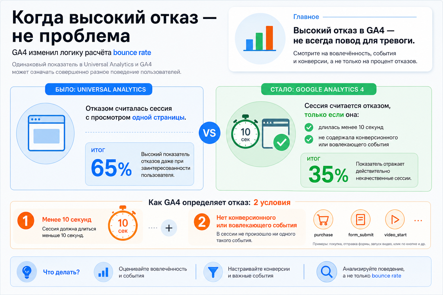 Когда высокий отказ — не проблема