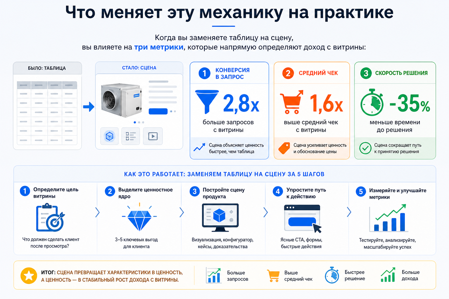 Что меняет эту механику на практике