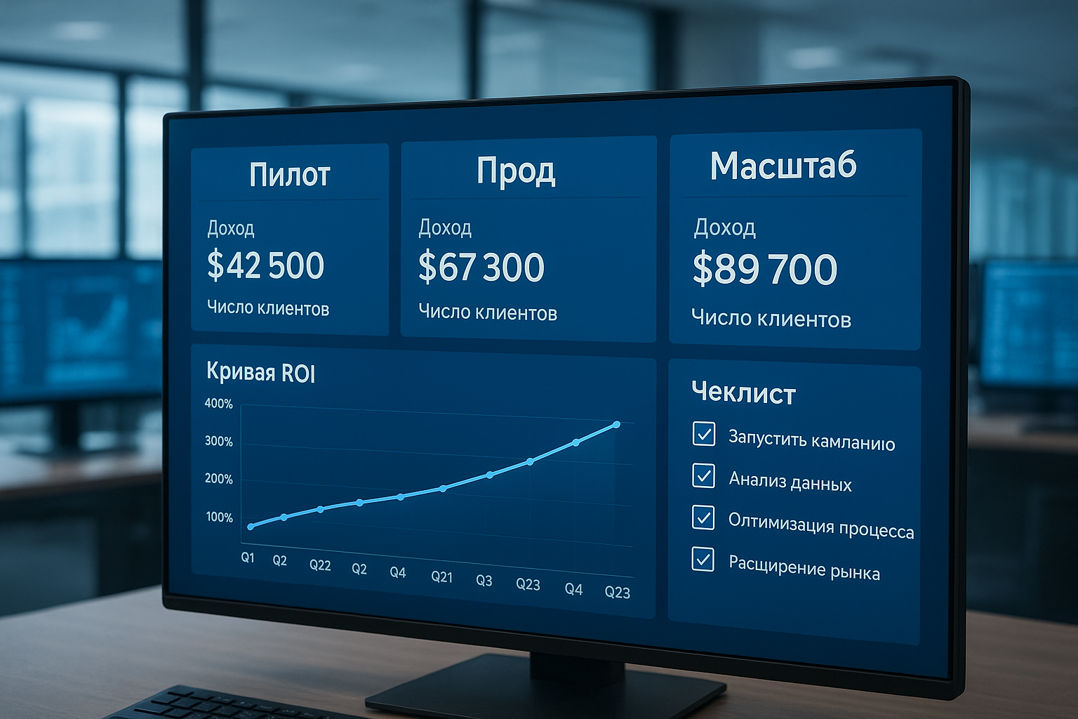 Как измерить внедрение ИИ: от пилота к KPI без «магии»
